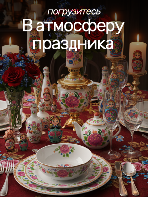 Наклейки переводные для свечей и декора Матрешки из каталога Наклейки декупажные для декора свечей, яиц, изделий из гипса, в интернет-магазине BPW.style